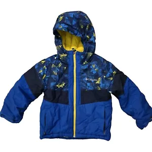 Columbia Kinder Winterjacke Blau Größe XS 6/7 - Bild 1 von 6