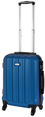 Handgepäck Koffer Bordtrolley Trolley 4-Rollen - blau - B-Ware - Bild 1 von 3