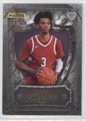2022 Wild Card Matte SP Exclusive White/Purple /10 Ziaire Williams #WWN-25 - Image 1 of 2
