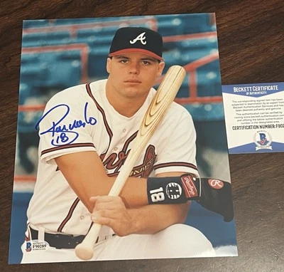 Foto firmada por Ryan Klesko 8x10 ¡BAS!! Foto 1 de 3