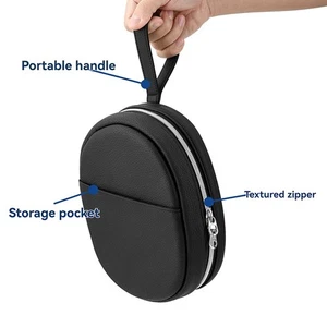 Storage Protective Bag PU Carrying Bag For QC Ultra/QC35/QC25 Over-ear Headphone - Picture 1 of 8