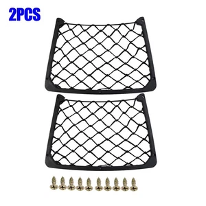 Car Rear Cargo Organizer Storage Elastic String Net Pocket Trunk Accessories Hot - Picture 1 of 16