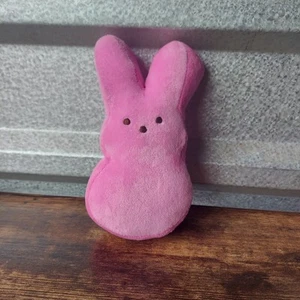 Peeps Plüschhase Kaninchen 6 Zoll rosa Füller weiches Osterspielzeug 2018 Just Born - Bild 1 von 3