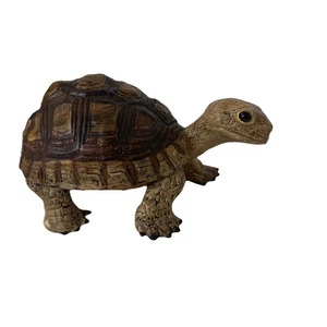 Tortoise Safari Ltd 1997 5” figura dura tortuga juguete de aspecto realista - Imagen 1 de 9