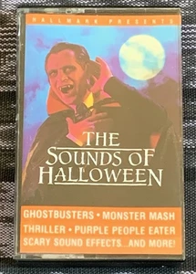 Tape EX THE SOUNDS OF HALLOWEEN Effects Ghostbusters monster mash Thriller - Picture 1 of 3