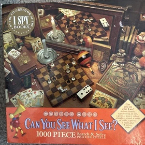 "Can You See What I See" I Spy 1000 Teile Puzzle Suchen & Lösen Spaß Puzzle ungeöffnet - Bild 1 von 1