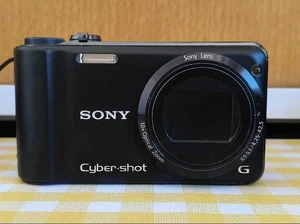 🐟Sony Cyber shot Dsc-Hx5 10.2MP 10X Optical Zoom Digital Camera DSC-HX5 Black - Picture 1 of 6
