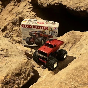 Vintage Tamiya Clod Buster 1/10 RC Monster Truck Kit – Authentic Survivor Set... - Picture 1 of 24