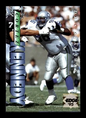 Cortez Kennedy 1995 Collector's Edge #184 Gold Logo Seattle Seahawks - Image 1 of 2