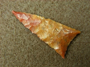 BULL CREEK TRIANGLE 1-1/4" ARIZONA Authentic Indian Relics - Picture 1 of 17