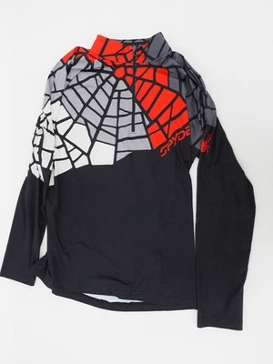 Spyder Legacy 1/2 Zip Ski Winter Base Layer Men's XL Red/Black/White - Image 1 of 4