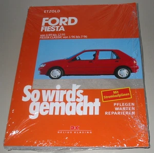 Reparaturanleitung Ford Fiesta 4.89-12.95 JBS JAS + Classic Reparatur Buch Neu! - Bild 1 von 2