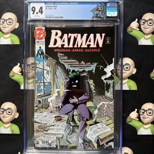 Batman #450~CGC 9.4~KEY~🔑KEY🔑~🏷️~🏷️CUSTOM LABEL🏷️~🔥💥JOKER ORIGIN💥🔥 - Picture 1 of 12