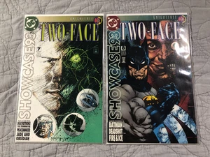 Vitrina 93 #7 y #8 Dos Caras/Batman Knightfall #13-14 (DC 1993) En estado bastante bueno/casi nuevo - Imagen 1 de 3