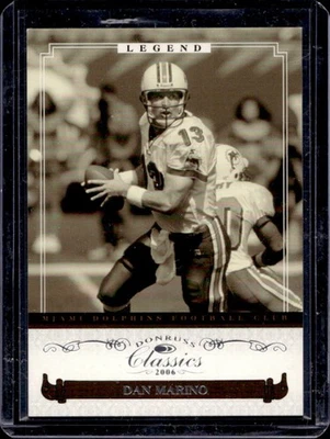 Donruss Classics Dan Marino 2006 #41/1000 Dolphins Foto 1 de 2