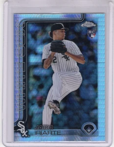 2025 Topps Chrome - Jairo Iriarte #145 (RC) Prism Refractor - Picture 1 of 2
