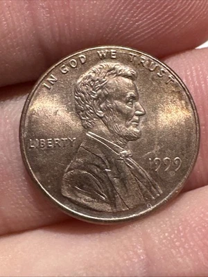 Penny 1999, sin marca de ceca, sello erróneo Foto 1 de 4