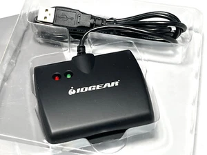 USB Common Access Card Reader Contact Cable IOgear Employee ID Customer Scanner - Picture 1 of 5