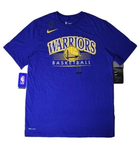 NIKE GOLDEN STATE "WARRIORS" WOMENS T-SHIRT SIZES M / L BLUE / YELLOW - Picture 1 of 1