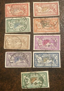 France Sc#121-125, 127, 129-131 - Used - VF - Catalog $32.00 - Picture 1 of 2