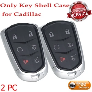 2 For 2015 2016 17 18~2020 Cadillac Escalade ESV Smart key fob Case Shell Cover - Bild 1 von 9