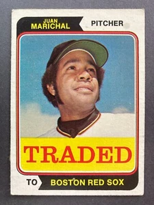 1974 Topps Traded #330T Juan Marichal (Boston Red Sox) HOF! - Imagen 1 de 2