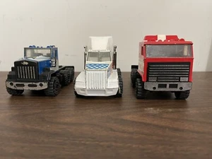 1980’s Vintage Remco Toys Fire Rescue, Police, American Racers Semi Truck Cab - Bild 1 von 12