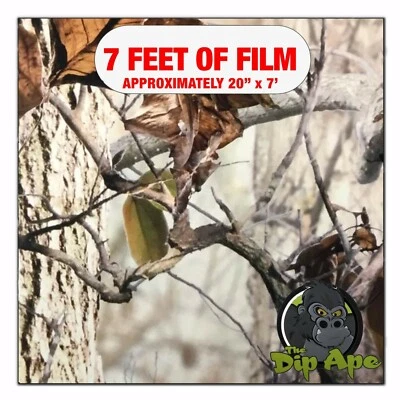 Película hidrográfica Real Woods Tree Camo hidro inmersión 7' x 20" hidro inmersión Foto 1 de 4