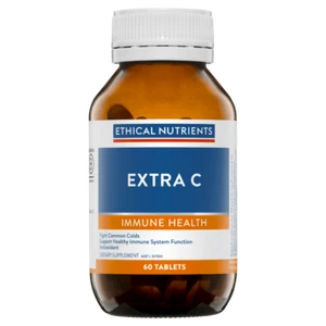 Ethical Nutrients Extra C 60 Tablets Non-Acidic Vitamin C Immune Health Vegan - Picture 1 of 3
