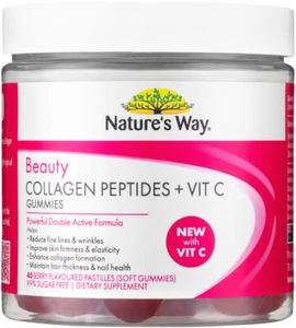 Beauty Collagen Peptides + Vit C 45 Gummies x 3 Pack Nature's Way - Bild 1 von 1