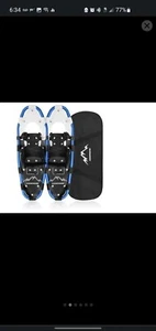 GORPORE Snowshoes for Women Men Youth, 21  Inches Lightweight Aluminum - Picture 1 of 9