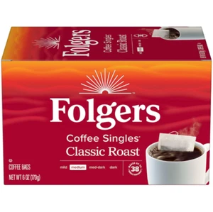 Folgers Caffè Singolo Classico Sacchetti Caffè Tostato, Numero 38 - Foto 1 di 10