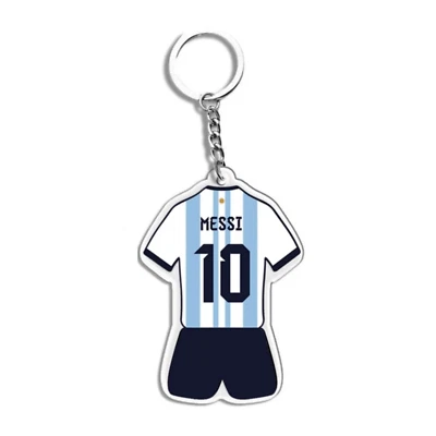 Leonel Messi Jersey Keychain Argentina/Inter Miami Messi Soccer Keychain - Image 1 of 4