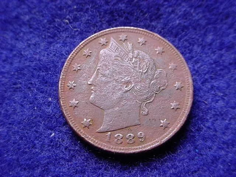 1889 LIBERTY NICKEL FULL LIBERTY DETAILS COIN!!!    #55 Cover