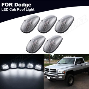 White LED Cab Roof Marker Running Light For 99-01 Dodge Ram 1500 2500 3500 Truck - Bild 1 von 11