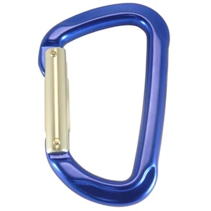 Aluminium spring hook rounded. carbine hook that is sized for large applicati... - Picture 1 of 3
