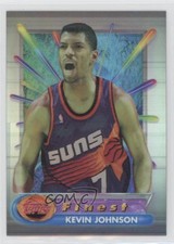 1994-95 Topps Finest Refractor Kevin Johnson #91