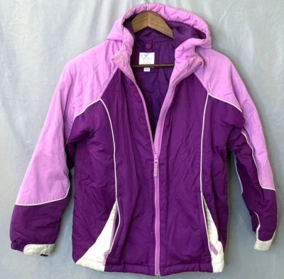 Jaqueta The Children’s Place Girls L 10/12 | Casaco de inverno quente ThermoLite - Imagem 1 de 4