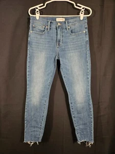 Lucky Brand Women's Ava Mid Rise Skinny Jeans Size 8/29 Raw Hem - Picture 1 of 18