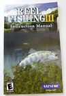Sony Playstation 2 PS2 Instruction Booklet/Manual Reel Fishing III (3) Natsume