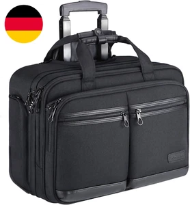 KROSER Trolley Business, Handgepäck Koffer Mit Rädern Bis Zu 17,3 Zoll Laptop Wa - Bild 1 von 12