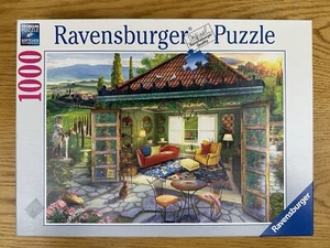 Ravensburger 1000 Piece Puzzle "Tuscan Oasis" 27" x 20" James Taylor Artist - Picture 1 of 11
