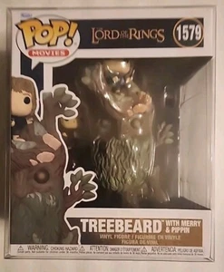 Funko Pop! Vinyl 6" Lord of the Rings Treebeard with Merry & Pippin + Protector - Picture 1 of 1