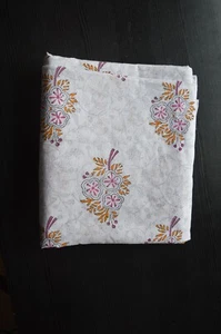 Fabric Hand Block Print Cotton Indian 10 Yard Running Craft Sewing Fabric P_906 - Picture 1 of 8