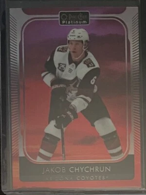 2021-22 O-Pee-Chee OPC Platinum Sunset Jakob Chychrun #156 Coyotes - Image 1 of 2
