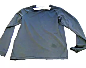 Camicia uomo ALL IN MOTION poliestere elasticizzato aderente manica lunga nera taglia small - Foto 1 di 10