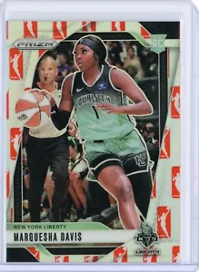 2024 Panini Prizm WNBA Logo Parallel 45 Marquesha Davis RC New York Liberty - Bild 1 von 4