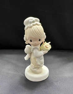Precious Moments 1981, "There Is Joy In Serving Jesus-E-7157" (Retired) No Box - Picture 1 of 5