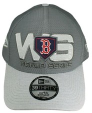 NEW ERA BOSTON RED SOX BASEBALL 2018 WORLD SERIES MENS FLEX FIT HAT NEW L/XL