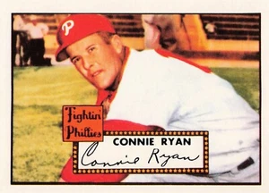 1983 Topps Baseball 1952 Reprint Connie Ryan Philadelphia Phillies #107 - Picture 1 of 2